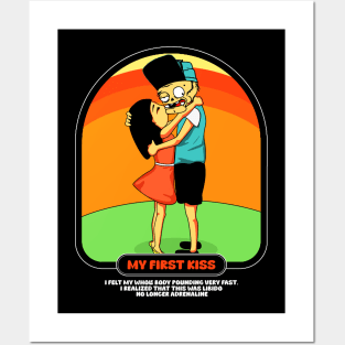 my first kiss Posters and Art